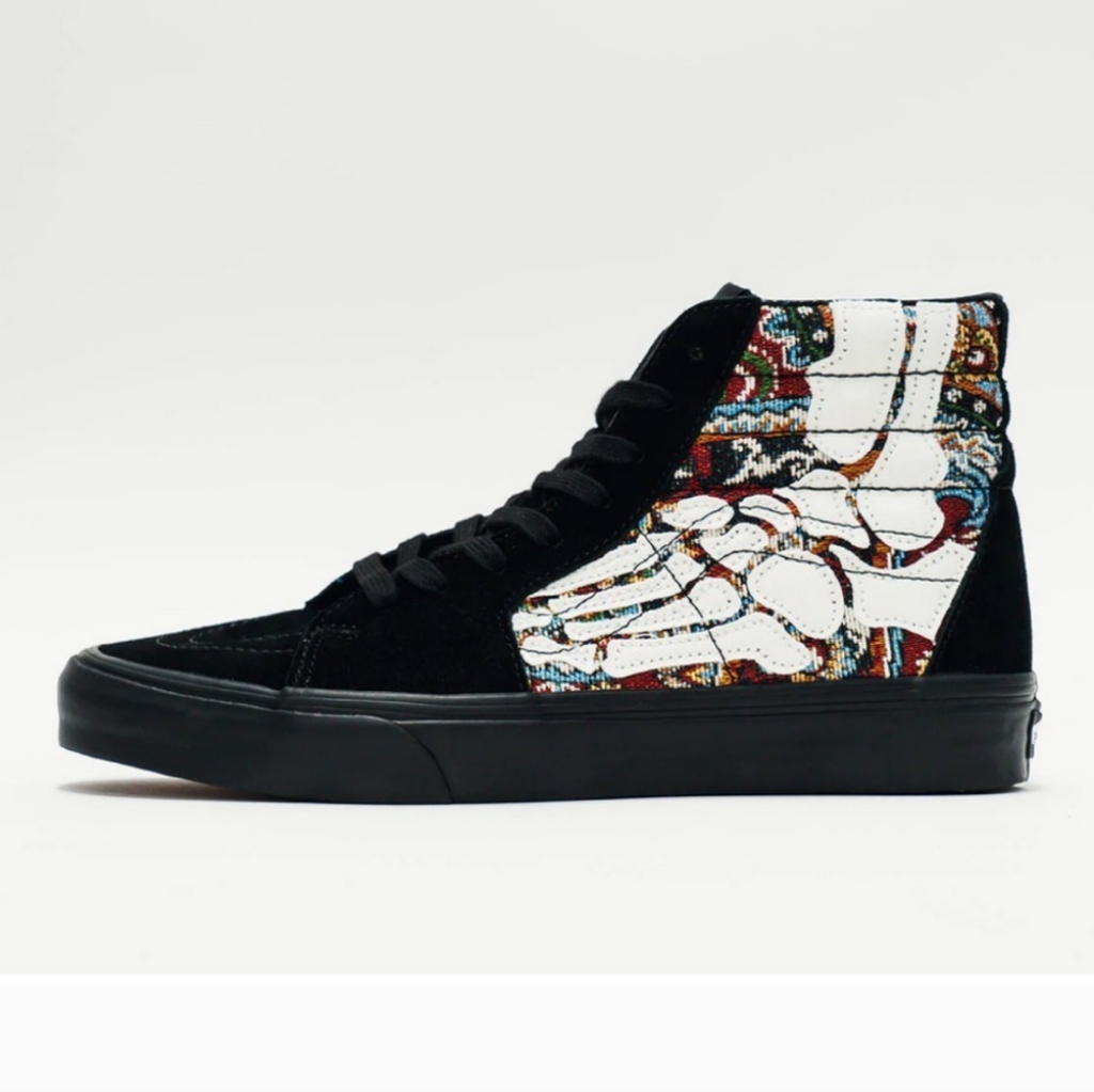 Vans Hazy Bones Black/White Sk8-Hi - Us Men’s 9.5